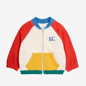 �A�E�^�[ �u���]�� �{�{�E�V���[�Y �x�r�[ ���� �W�b�v B.C color block zipped sweatshirt 70-95cm �y�������K�i�z Bobo Choses