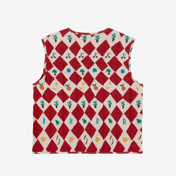 楽天市場】ベスト ボボ・ショーズ ベビー Harlequin all over quilted 