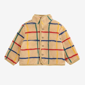 WPbg AE^[ LbY xr[ {{EV[Y Stripe color sheepskin jacketyKiz Bobo Choses