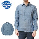 シャツ 長袖 メンズ バズリクソンズ ブルーシャンブレーワークシャツ BLUE CHAMBRAY WORK SHIRTS BUZZ RICKSON'S