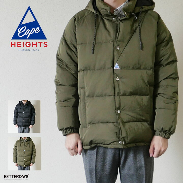 楽天市場】ダウン ケープハイツ メンズ NEW LUTAK JACKET Cape Heights  
