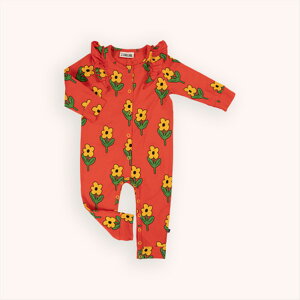 yő1000~OFFN[|zz12X[p[Z[zp[X xr[ CarlijnQ Flowers baby jumpsuit girls  ԕ  J[CNyKiz FLW024