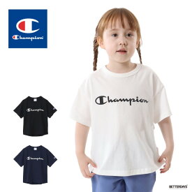 チャンピオンキッズ Tシャツ ショートスリーブTシャツ 半袖 ジュニア 子ども 子供服 Champion Kids T-Shirt 男の子 女の子 子供 120-160cm CK-T304