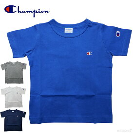 【20%OFFクーポン配布中先着利用順6/1 ワンダフルデー】Tシャツ キッズ チャンピオン Champion Kids T-Shirt 男の子 女の子 子供 110-160cm