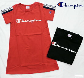 【1000円OFFクーポン配布中 4月お買い物マラソン】ワンピース キッズ チャンピオン Tシャツワンピース Champion 女の子 子供 130-160cm