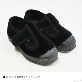 【24AW予約】シエンタ ベロア Cienta Tストラップ シューズ キッズ ジュニア 子供 女の子 フラットシューズ 靴 12.5cm-21cm 977075【国内正規品】