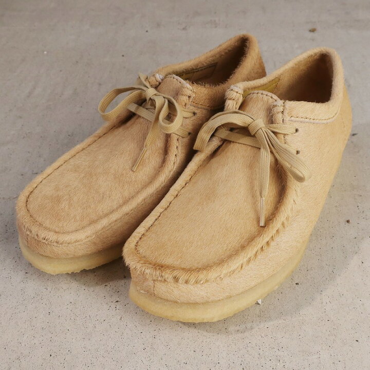 楽天市場】クラークス ワラビー メンズ Wallabee Maple Hair On CLARKS 