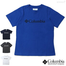 【20%OFFクーポン配布中先着利用順6/1 ワンダフルデー】Tシャツ 半袖 キッズ コロンビア ベーシックロゴ ユースショートスリーブ 【国内正規品】 Columbia CSCCsc Basic Logo Youth Short Sleeve[