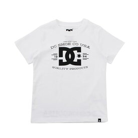 【1000円OFFクーポン配布中 4月お買い物マラソン】Tシャツ キッズ 半袖 DCシューズ DC SHOES キッズ プリントロゴTシャツ 100-160cm KD URBAN STAR SS アメリカンアクションスポーツブランド