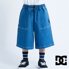 【20%OFFクーポン配布中先着利用順6/5 スーパーセール】ハーフパンツ キッズ DCシューズ DC SHOES 23 KD WIDE PAINTER SHORT ウォッシュドデザイン 120-160cm