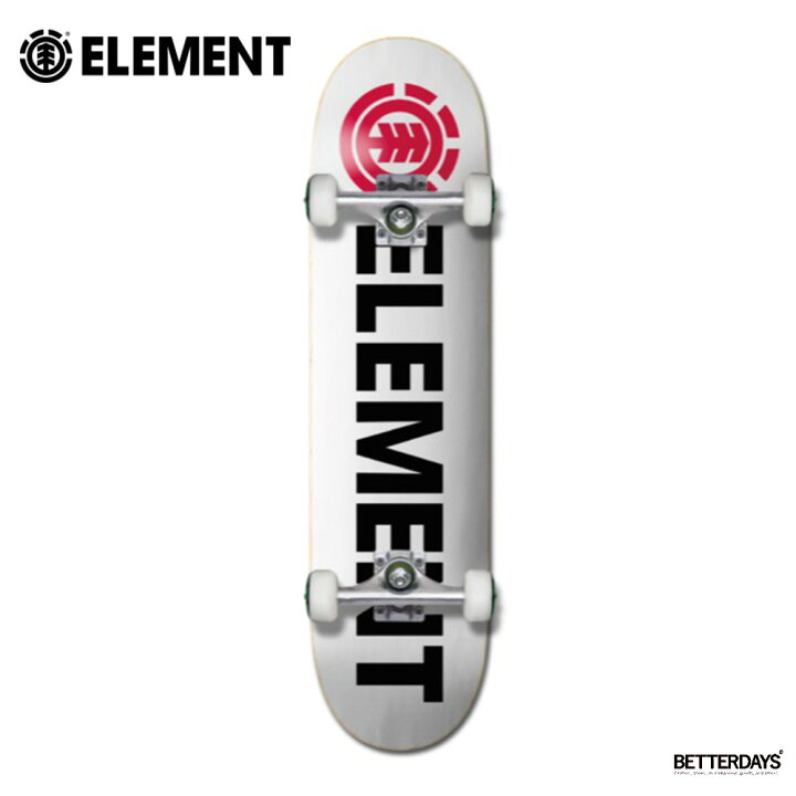 楽天市場】スケボー コンプリートデッキ 7.75inch エレメント ELEMENT 
