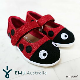 バレエシューズ 女の子 ドレスシューズ エミュー オーストラリア EMU AUSTRALIA LADYBUG BALLET アニマルデザイン