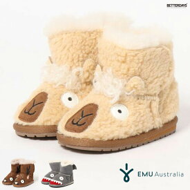 ブーツ ベビー EMU AUSTRALIA エミュー オーストラリア ラムウォーカー LAMB WALKER BABY ムートンブーツ アニマルデザイン