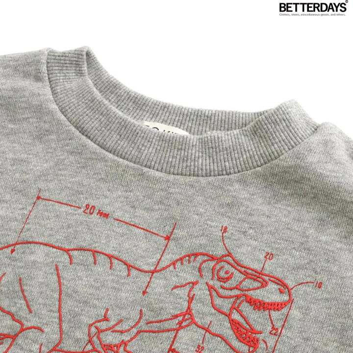 楽天市場】トレーナー キッズ ベビー スウェット 恐竜 DINO BLUE PRINT 