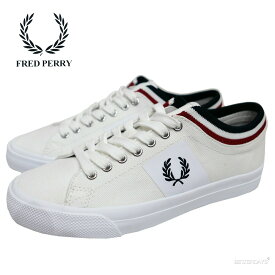 スニーカー レディース メンズ フレッドペリー ツイルスニーカー FRED PERRY UNDERSPIN TIPPED CUFF TWILL 23-26cm 【国内正規品】