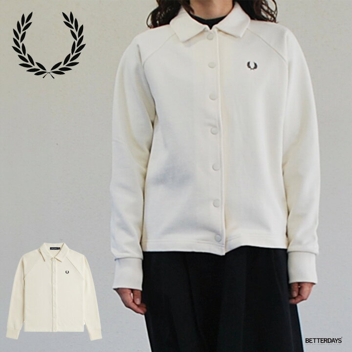 FREDPERRY レディースオーバーサイズシャツブラウスフレッドペリー