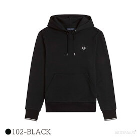 パーカー スウェット メンズ フレッドペリー M2643_TIPPED HOODED SWEATSHIRT 【国内正規品】 FRED PERRY