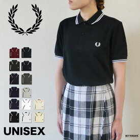 フレッドペリー ポロシャツ メンズ レディース ユニセックス FRED PERRY POLO SHIRT M3600 半袖 【国内正規品】 到着後1か月以内にレビューを書いて次回5000円以上で500円OFFクーポン配布中