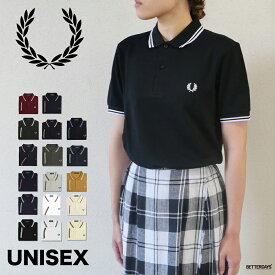 フレッドペリー ポロシャツ メンズ レディース ユニセックス FRED PERRY POLO SHIRT M3600 半袖 【国内正規品】 到着後1か月以内にレビューを書いて次回5000円以上で500円OFFクーポン配布中