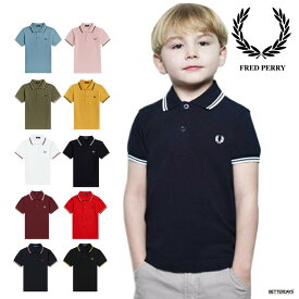 【3%OFFクーポン配布中 4月お買い物マラソン】ポロシャツ キッズ フレッドペリー ギフト FRED PERRY KIDS TWIN TIPPED FRED PERRY SHIRT 100-130cm 【国内正規品】