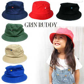 【20%OFFクーポン配布中 先着利用順 6/10スーパーセール】帽子 キッズ グリンバディ GRIN BUDDY シンプルなバケットハット Funtime Bucket Hat 男の子 女の子 子供