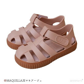 【1200円OFFクーポン配布中9月スーパーセール】イゴール サンダル キッズ ニコキャラメル ベルクロ igor NICO CARAMELO 11cm-21cm【国内正規品】S10291 到着後1か月以内にレビューを書いて次回500円OFFクーポン配布中
