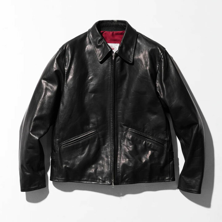 楽天市場】CARLTON JAMES GROSE HORSE LEATHER ライダース レザー 