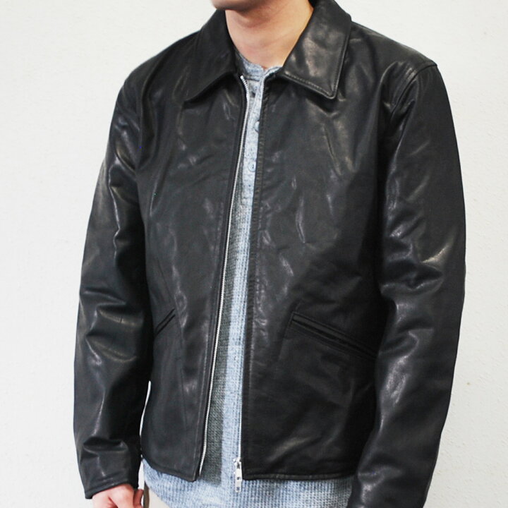 楽天市場】CARLTON JAMES GROSE HORSE LEATHER ライダース レザー 