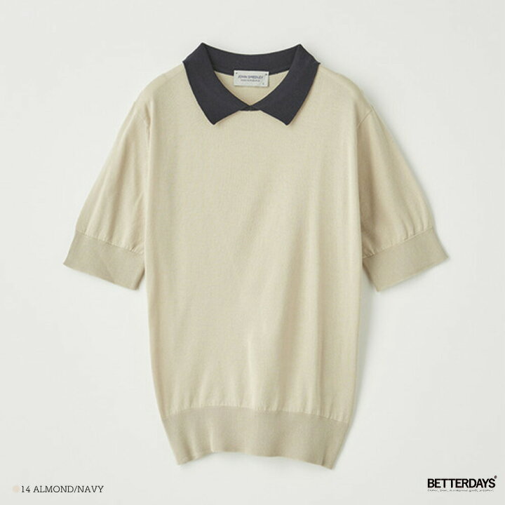 ジョンスメドレー JOHN SMEDLEY ウールニットフーディーパーカー プル  