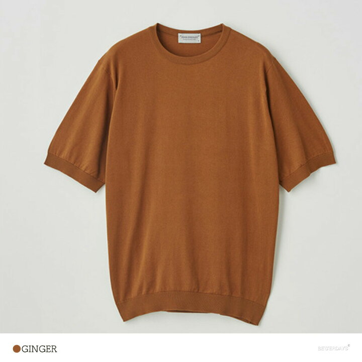 楽天市場】ニットTシャツ 半袖 メンズ ジョンスメドレー 30ゲージ 