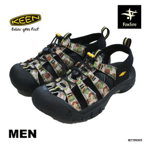 T_ Y KEEN L[ j[|[g g NEWPORT RETRO 1027450 FisheyeCamoufrage 25-29cm Foxfire R{yKiz