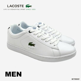 【3%OFFクーポン配布中 4月お買い物マラソン】スニーカー メンズ ラコステ CARNABY EVO BL 21 LACOSTE 【国内正規品】