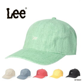 キャップ ユニセックス メンズ レディース リー コットン リネン Lee LE LOW CAP LINEN 【国内正規品】