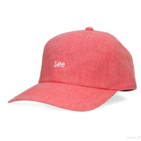 キャップ ユニセックス メンズ レディース リー コットン リネン Lee LE LOW CAP LINEN 【国内正規品】