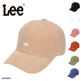 キャップ レディース メンズ ユニセックス リー コーデュロイ LEE LOW CAP 16W CORDUROY 【国内正規品】