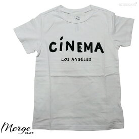 Tシャツ キッズ マージエルエー CINEMA シネマ TEE 【国内正規品】 Merge LA 100-120cm