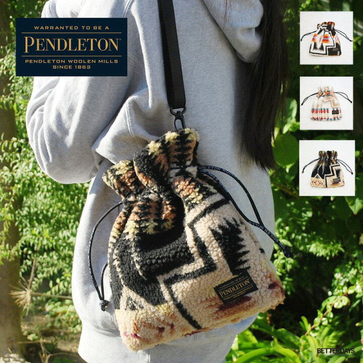 楽天市場】ショルダーバッグ ペンドルトン PENDLETON BOA DRAWBAG ボア 
