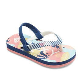 【1000円OFFクーポン配布中2月お買い物マラソン】ロキシー ROXY キッズ ベビー ビーチサンダル TTW PEBBLES VI 12cm-16cm