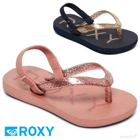 【20%OFFクーポン配布中 先着利用順 6/10スーパーセール】ビーチサンダル キッズ ロキシー ROXY ベビー TW VIVA SPARKLEI 12cm-16cm 2種類