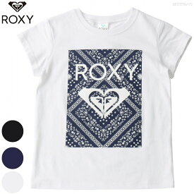 Tシャツ キッズ ロキシー ROXY ロゴ 100-150cm