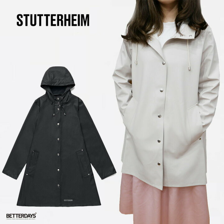 楽天市場】レインコート レディース Stutterheim ストゥッテルハイム 
