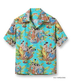 【1000円OFFクーポン配布中3月スーパーセール】【SALE／20%OFF】アロハシャツ メンズ サンサーフ ハワイアンシャツ スペシャルエディション SUN SURF SPECIAL EDITION CELEBRATION ビンテージ柄