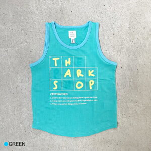 �^���N�g�b�v �L�b�Y �U�E�p�[�N�V���b�v CROSSWORD MESH TANK THE PARK SHOP�y�������K�i�zTPS-807 115-135cm