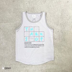 �^���N�g�b�v �L�b�Y �U�E�p�[�N�V���b�v CROSSWORD MESH TANK THE PARK SHOP�y�������K�i�zTPS-807 115-135cm