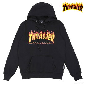 【1000円OFFクーポン配布中 5月お買い物マラソン】【アウトレット】パーカー メンズ レディース スラッシャー THRASHER FLAME HOODIE トレーナー プルオーバーパーカ フーディ 裏起毛 【国内正規品】