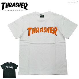 【アウトレット】Tシャツ レディース メンズ スラッシャー 【国内正規品】 THRASHER mag FLOCKY TEE