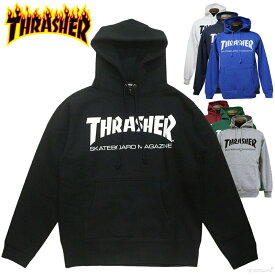 【アウトレット】パーカー メンズ レディース スラッシャー トレーナー プルオーバーパーカ THRASHER MAG LOGO HOODIE 裏起毛 全5色 S-XXL 【国内正規品】