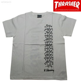 【アウトレット】Tシャツ メンズ レディース スラッシャー THRASHERxKeith Haring ST19 【国内正規品】