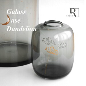 rader Glass vase Dandelion �K���X�̉ԕr