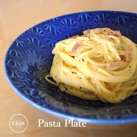 リアンミックス パスタプレート パスタ皿 カレ-皿 Lian 深皿 大皿 磁器 陶器 洋食器 和食器 和モダン おうちカフェ 電子レンジ対応 食洗機対応 北欧 モダン シンプル アンティーク風 おしゃれ 雑貨 ギフト